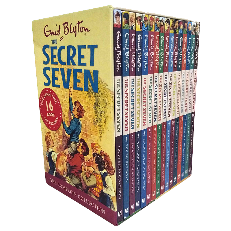 Learning Is Fun. ENID BLYTON THE SECRET SEVEN 16 BOOKS COLLECTION