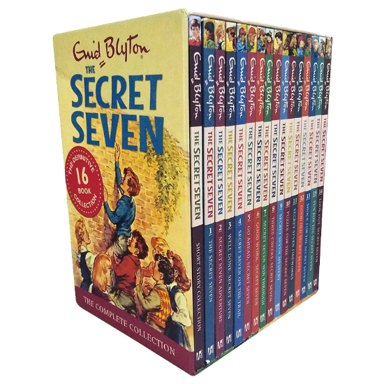 Learning is Fun. ENID BLYTON THE SECRET SEVEN 16 BOOKS COLLECTION