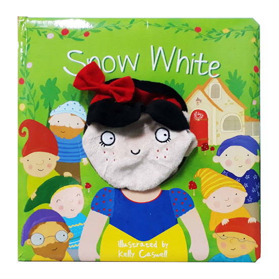 Learning is Fun. LARGE HAND PUPPET BOOKSNOW WHITE