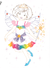 Picture of RAINBOW GLITTER COLORING & ACTIVITY BOOK-FAIRY