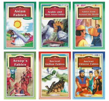 Picture of WORLD'S GREAT FABLES SET OF 6 (AESOPS2,CHINESE2,INDIAN2,AROUND THE WORLD2,ASIAN 2, & ARABIC & WEST ASIAN)