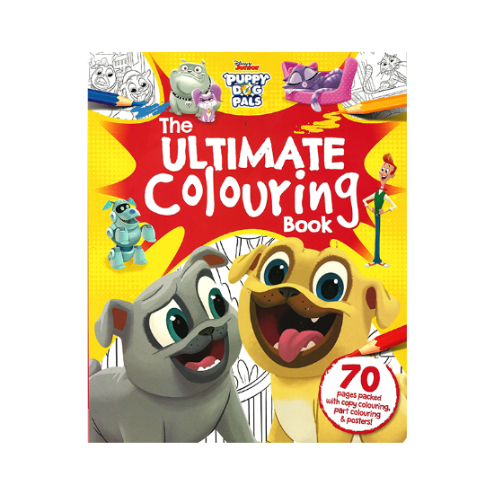 Picture of DISNEY THE ULTIMATE COLORING BOOK-PUPPY DOG PALS