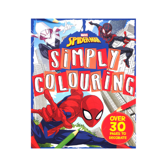 Picture of MARVEL SIMPLY COLORING-SPIDER-MAN