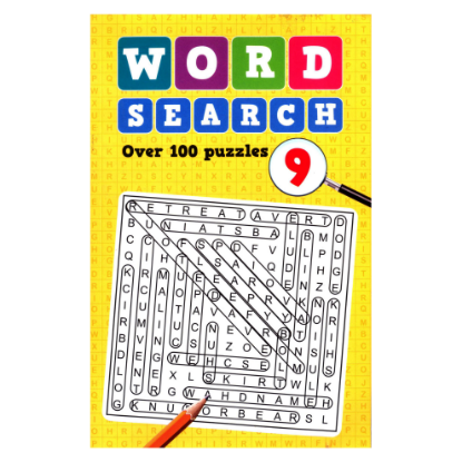 Picture of WORD SEARCH OVER 100 PUZZLES BOOK 9