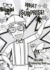 Picture of BLIPPI DELUXE COLORING BOOK-WHAT A SURPRISE