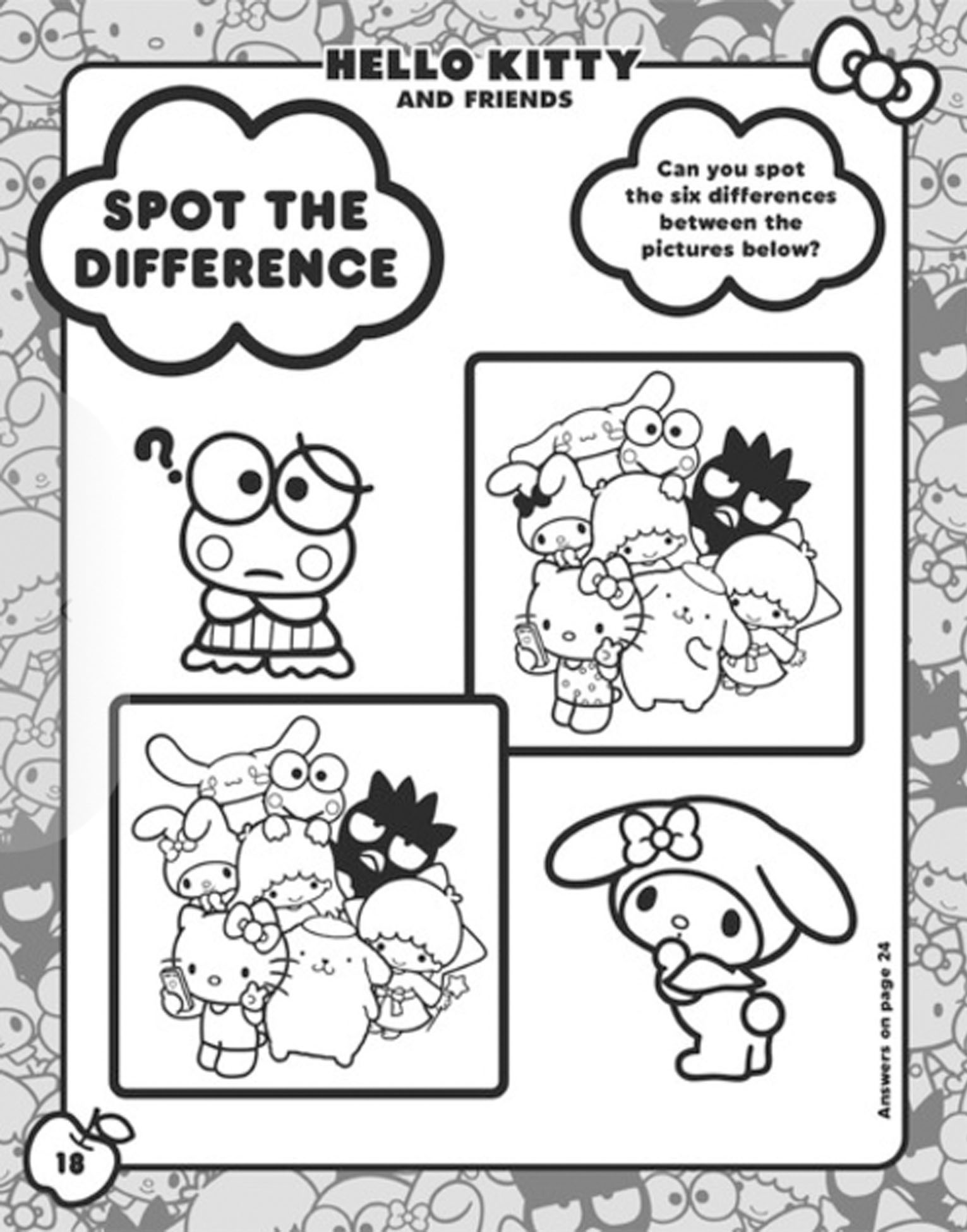 Learning is Fun. HELLO KITTY AND FRIENDS ACTIVITY FUN PACK