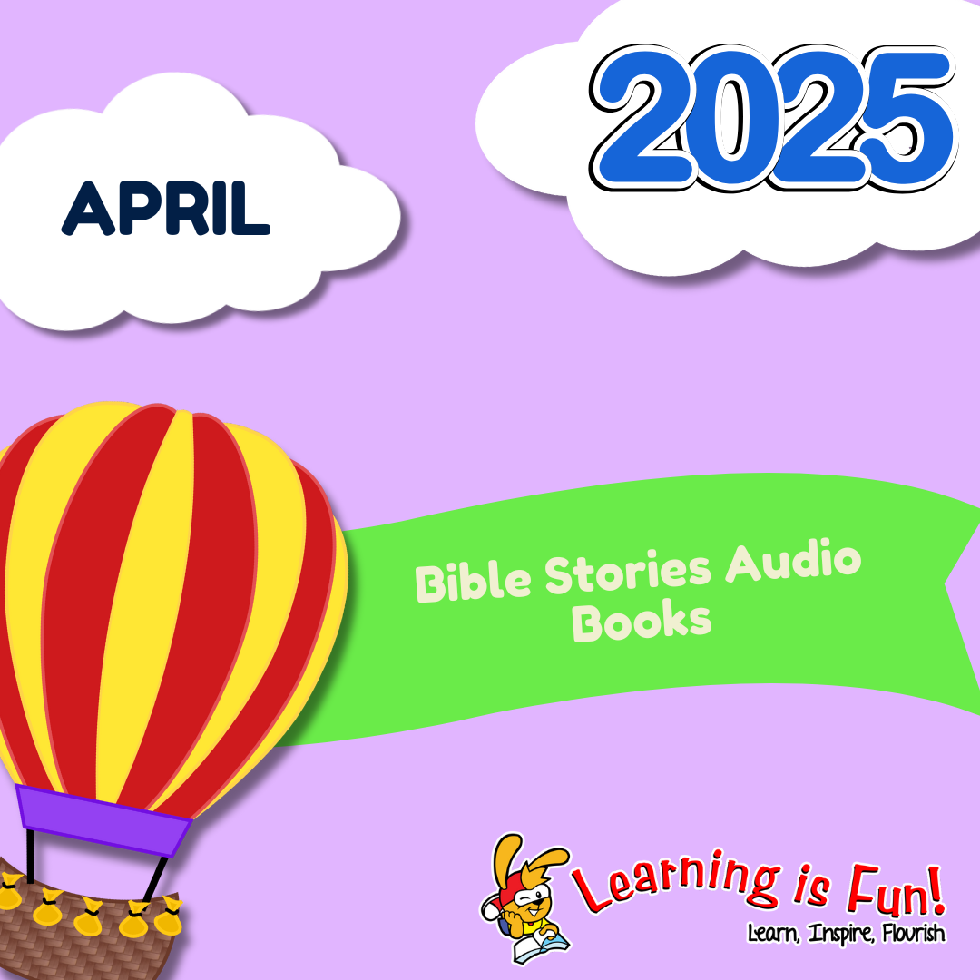 Picture for blog post APRIL 2025 - WEEK 3 | Bible Stories Audio Books