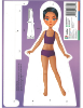 Picture of DRESS-UP GIRLS PAPER DOLLS-BLOSSOM PRINCESS