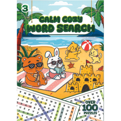 Picture of CALM COZY WORD SEARCH BOOK 3