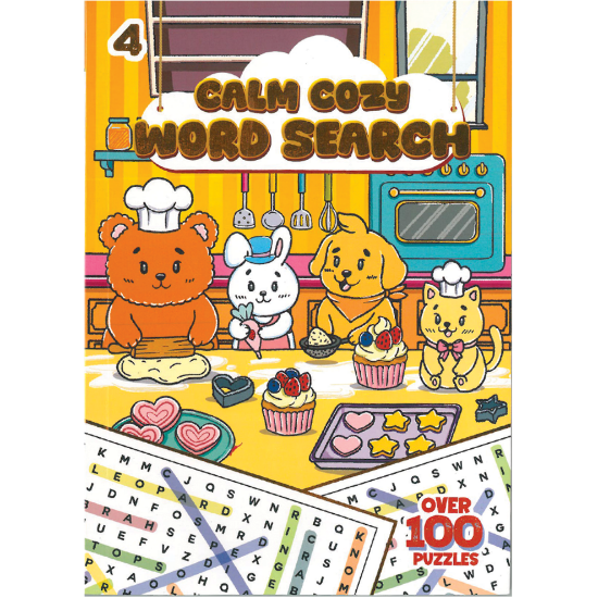 Picture of CALM COZY WORD SEARCH BOOK 4